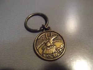 Portachiavi unico da collezione in metallo 1,5" pollici AQUILA AMERICANA - Foto 1 di 5