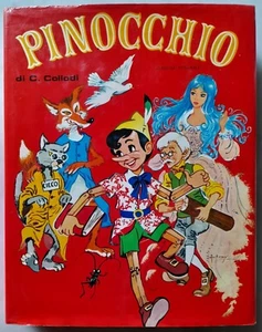 Malipiero PINOCCHIO Collodi illustrazioni di D'Agostini con SOVRACCOPERTA - Foto 1 di 10