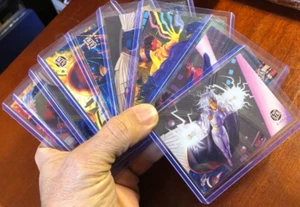 X-Men 1994 Fleer Ultra Limited Edition Puzzle / Tryptychon - 9 Karten Subset - Bild 1 von 8