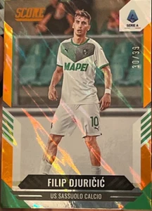 2021-22 Panini Score Serie A - Filip Djuricic Orange Lava /99 #196 - Picture 1 of 3