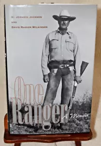 ONE RANGER A Memoir H Joaquin Jackson & David Marion Wilkinson Double Signed 1st - Picture 1 of 9