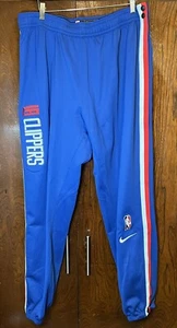 Nike Los Angeles Clippers NBA Team Issued Tearaway Warm Up Game Pants Mens 2XL - Picture 1 of 11