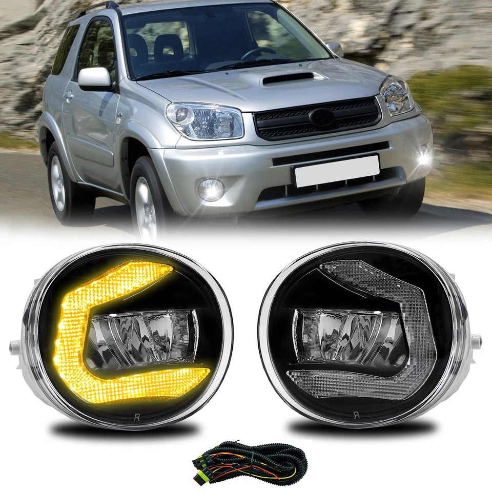 Par de luces antiniebla LED para parachoques Toyota RAV4 2005-2007 Avalon 2004-2005 Foto 1 de 4