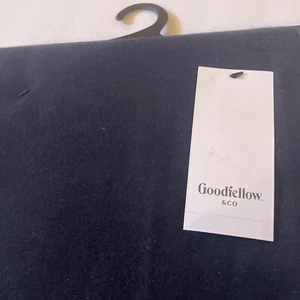 New with Tags Goodfellow & Co Men's Fringed Navy Scarf One Siz- Originally $20! - Picture 1 of 5