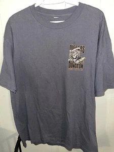 Camiseta Grave Digger Monster Jam Para Hombre XL Manga Corta Gráfica Cuello Redondo Negra - Imagen 1 de 3