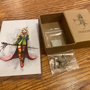 Kingdom Death Monster Kdm Snow The Savior. Very Rare Early Resin Figure - Picture 1 of 1