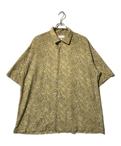 B:MING LIFE STORE by BEAMS Open collar shirt Size: XL Yellow Men - Picture 1 of 6