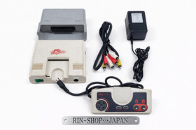 NEC PC Engine PI-TG001 Console With AV Booster PI-AD2 Tested Working Set