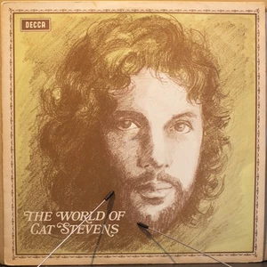 THE WORLD OF CAT STEVENS - LP de vinilo - Decca - 1970 - En muy buen estado franqueo gratuito (2962) - Imagen 1 de 5