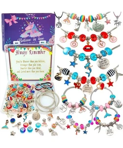 Bracelet Making Craft Kit~79 Pc Set~DIY~New - Picture 1 of 9