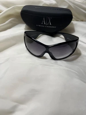 Gafas de sol Armani X unisex negras con estuche Foto 1 de 4