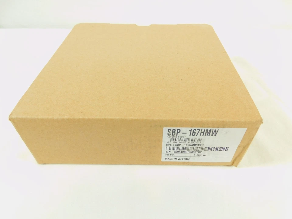 SBP-167HMW Hanging Adaptor Hanwha White Cap Adapter