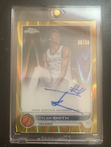 Tyler Smith Rookie Auto 