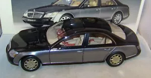 1:18 AUTOART MILLENNIUM MERCEDES BENZ MAYBACH 57 SWB SEDAN 2 TONE RARE 76151 MIB - Picture 1 of 12