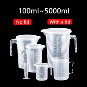 100-5000ml Thickened Plastic Measuring Cup with Scale Food Grade Measuring Cup E - Picture 1 of 35