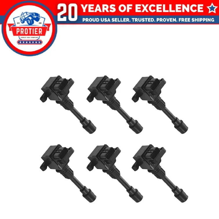 Juego de 6 bobinas de encendido compatibles con Mazda Millenia 1995-2002 2.3L V6 C1012 Foto 1 de 1