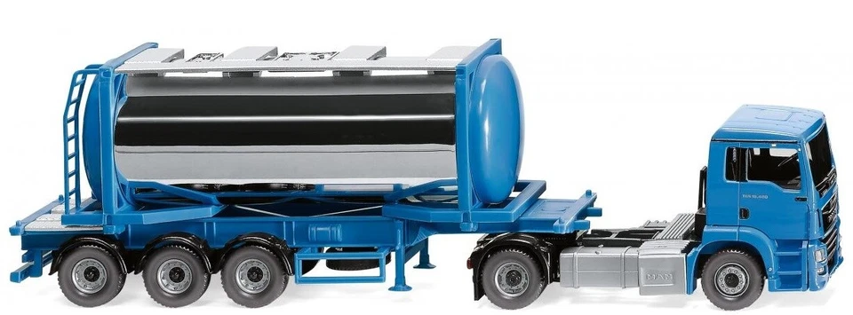 WIKING - MAN TGS Euro 6c 4x2 con tanque 3 ejes - 1/87 - WIK053605 Foto 1 de 1