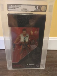 Star Wars Black Series 6 Inch Poe Dameron #07 Graded AFA U9.0 - Picture 1 of 3