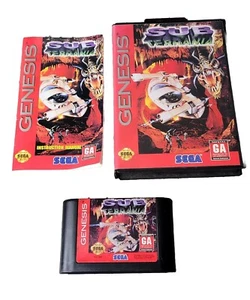 Sub Terrania (Sega Genesis, 1994) Complete in Box CIB - Picture 1 of 9
