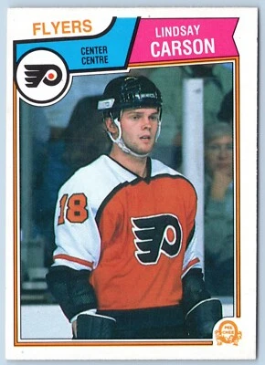 LINDSAY CARSON RC 1983-84 O-PEE-CHEE 83-84 NO 261 NRMINT+           28469 - Image 1 of 2