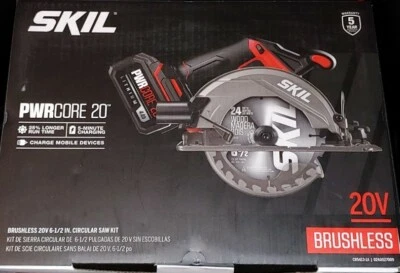 skil circular saw - cordless - used 1 time - Image 1 of 4