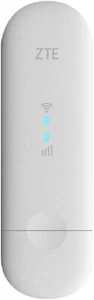 ZTE MF79U Surfstick CAT4 4G LTE WLAN-USB-Modem 150 Mbit/s Weiß - Afbeelding 1 van 4