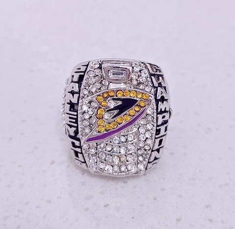 2007 Anaheim Ducks Selanne #8 Stanley Cup Championship Ring Souvenir Gift Rings Cover