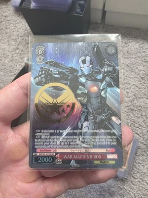 2021 Weiss Schwarz Marvel Maximum Warmachine! Gold Stamp S89-037 (ENGLISH) - Image 1 of 2