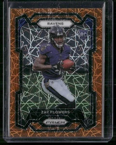 2023 Panini Prizm #307 Zay Flowers Lazer - Picture 1 of 2