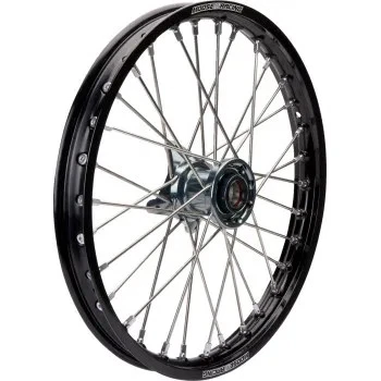 Rueda completa Moose Black SX1 21x1,6 gris buje KTM 200 EXC 03-16 Foto 1 de 3