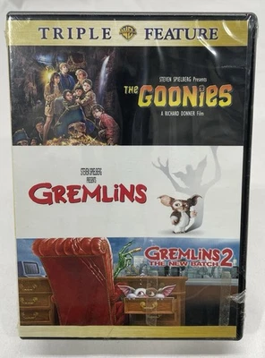 The Goonies/Gremlins/Gremlins 2: The New Batch (DVD 2014) BRAND NEW! 3 Films! - Image 1 of 2