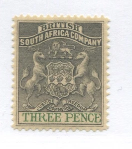 Rhodesia 1891 3d mint no gum - Picture 1 of 1
