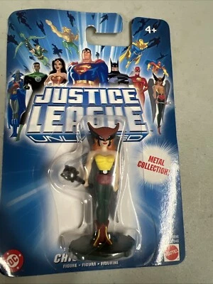 Hawkgirl Justice League Unlimited Metal Collection DC Figure Mattel 3 Inch 4+ - Image 1 of 4
