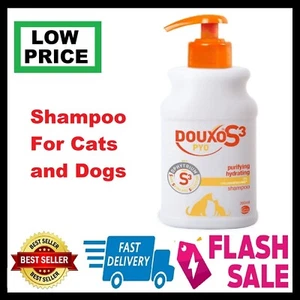 DOUXO S3 PYO Antibacterial and Antifungal Dog & Cat Shampoo 200 ml Fast Delivery - Picture 1 of 5