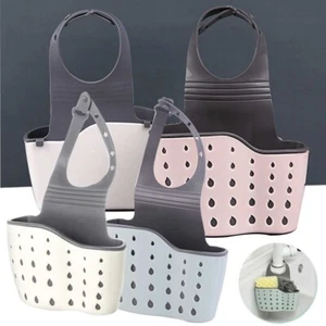 Home Storage Drain Basket Kitchen Sink Holder Soap Sponge Shelf - Picture 1 of 12