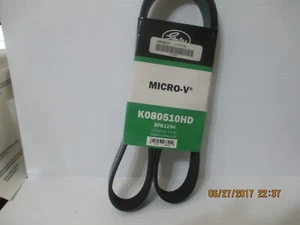 Serpentine Belt-Fleetrunner Heavy Duty Micro-V Belt Gates K080510HD  NEW USA - Bild 1 von 1