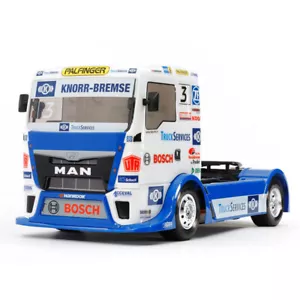 Tamiya 1/14 TT01E Team Hahn MAN TGS On Road Truck RC Car Kit w/Motor #58632-60A - Picture 1 of 6