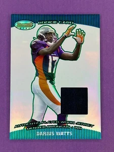 Darius Watts 2004 Bowmans Best Football Rookie Jersey #122 Denver Broncos RC - Picture 1 of 2