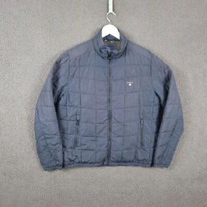 Chaqueta GANT Para Hombres L Azul LW Cloud Puffer Aislada Acolchada Cortavientos Bombardero - Imagen 1 de 14