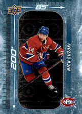 2023-24 Upper Deck Series 1 200' x 85' Insert #DM-40 NICK SUZUKI