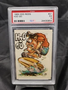 #21 H2O Go - 1969 Odd Rods PSA 5 EX - Picture 1 of 2