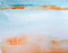 Magical Colours of the Sea: Watercolour 11: Aqua & Burnt Sienna Waterscape