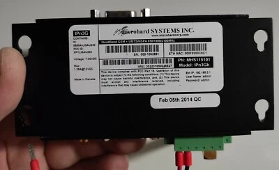 Microhard IPn3Gb 3G/HSPA/HSPA Cellular Ethernet / Serial / USB Gateway - Immagine 1 di 3