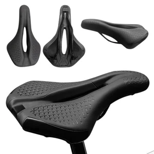 Sillín de bicicleta MTB de carretera Ciclismo Gel Cojín Almohadilla Asiento de sillín de carreras Suave Comodidad - Imagen 1 de 15