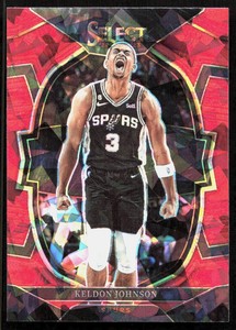 2022-23 Panini Select Red Cracked Ice Keldon Johnosn Orlando Magic