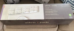 ALLEN + ROTH WILLOW LED 4-LIGHT VANITY BAR CHROME FINISH 27" MODERN BRAND NEW - Picture 1 of 1