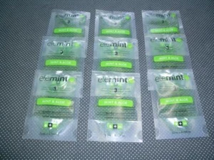 ELEMINT Body Wash Mint & Aloe Set of 9 Travel Size.75 Ounce Pouches - Picture 1 of 3