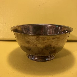 "Cuenco Strawbridge and Clothier Silver Plate 6""" - Imagen 1 de 6