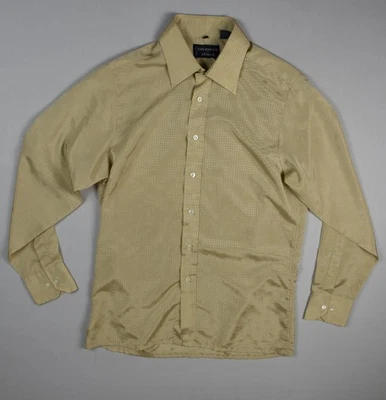 Винтажная мужская рубашка 70-х Givenchy с логотипом монограммы Chesa L - Изображение 1 из 4