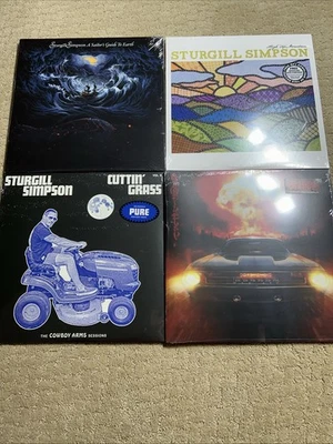 Sturgill Simpson - 4 Vinyl Lp Lot New Sealed Sailors Guide, High Top, Sound Fury - Image 1 of 4